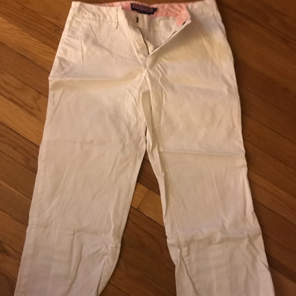 Vineyard vines white capris